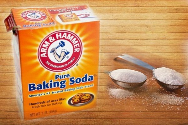 Bước 1: Chuẩn bị baking soda